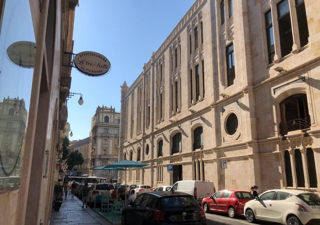 Le Tre Stelle Hotel Cagliari Ngoại thất bức ảnh